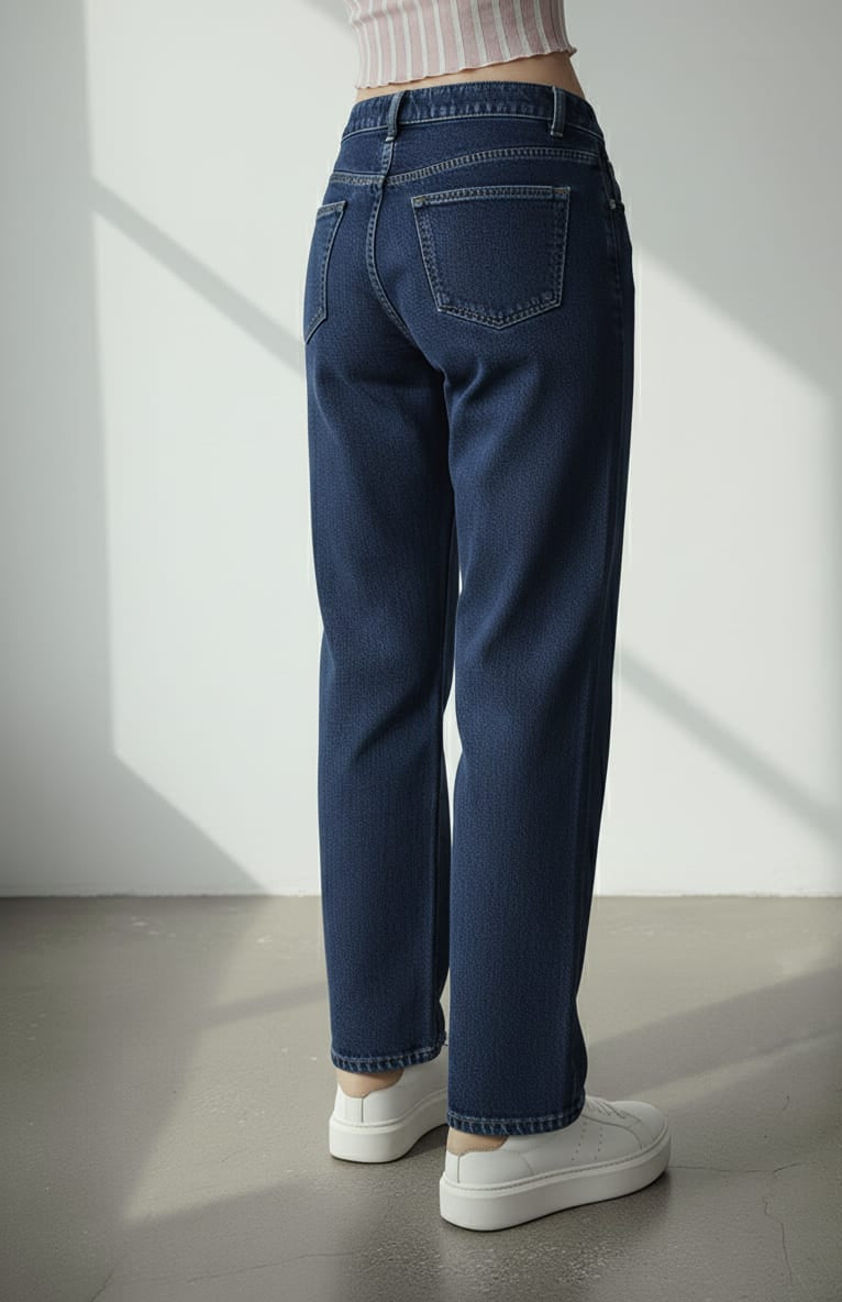Indigo Wide Leg Tall Women Jeans